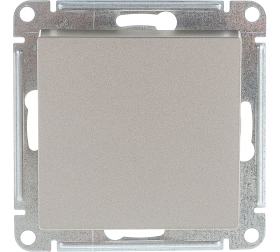 Механизм выключателя Systeme Electric (Schneider Electric) 1-кл. ATLAS DESIGN сх.1 10АХ шампань 1240311 ATN000511 10 шт 13606489584624 1