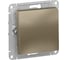 Механизм выключателя Systeme Electric (Schneider Electric) 1-кл. ATLAS DESIGN сх.1 10АХ шампань 1240311 ATN000511 10 шт 13606489584624 2