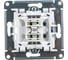 Механизм выключателя Systeme Electric (Schneider Electric) 1-кл. ATLAS DESIGN с подсветкой сх.1а 10АХ шампань 1240313 ATN000513 10 шт 13606489584648 4