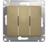 Выключатель Systeme Electric ( Schneider Electric) GLOSSA 3-клавишный сх.3 10АХ ТИТАН GSL000431 20 шт 13606480658836 1