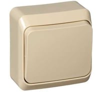 Выключатель кнопочный Systeme Electric (Schneider Electric) Этюд наруж Крем SE KA10-001K 25 шт 4607098941282