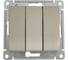 Механизм выключателя Systeme Electric (Schneider Electric) 3-кл. СП Glossa 10А IP20 сх. 3 10AX платина GSL001231 5 шт 53606481208793 1