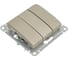 Механизм выключателя Systeme Electric (Schneider Electric) 3-кл. СП Glossa 10А IP20 сх. 3 10AX платина GSL001231 5 шт 53606481208793 2