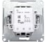 Выключатель 3-клавишный Systeme Electric (Schneider Electric) AtlasDesign Карбон, сх.1+1+1, 10АХ, механизм SE ATN001031 5 шт 13606489703353 3