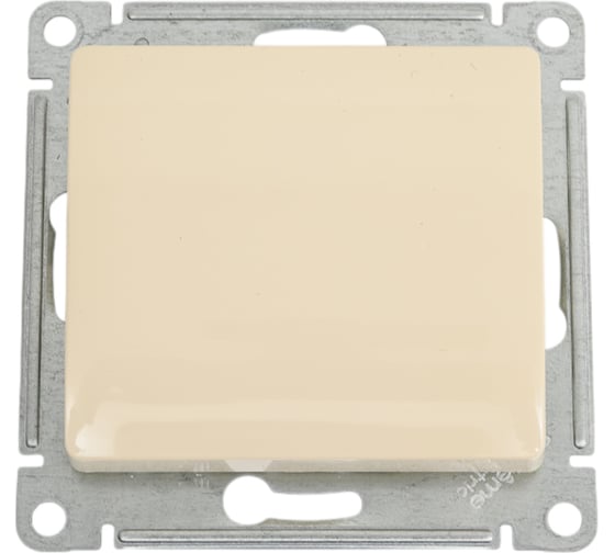 Кнопка нажимная Systeme Electric (Schneider Electric) Glossa Беж, сх.1, 10АХ SE GSL000215 20 шт 13606480657938 1