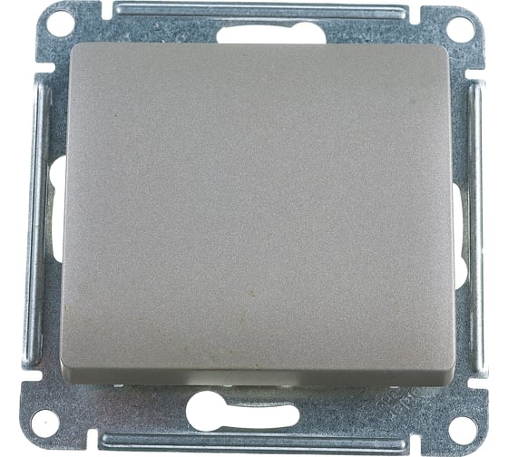 Механизм выключателя Systeme Electric (Schneider Electric) 1-кл. СП Glossa 10А IP20 сх. 1 10AX платина GSL001211 10 шт 53606481208717 1