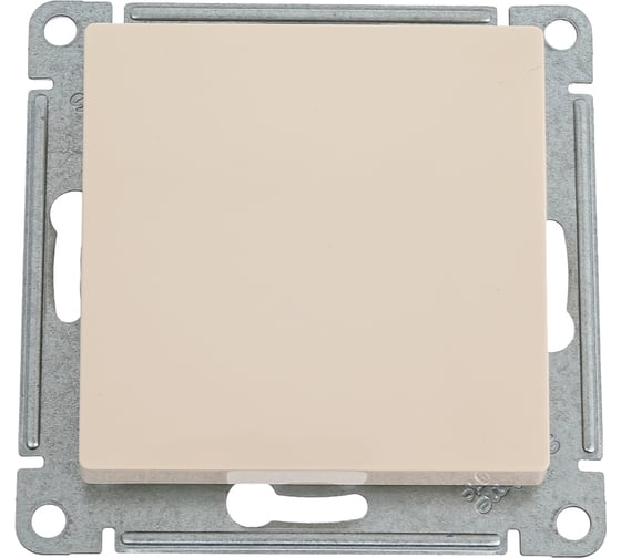 Кнопка нажимная Systeme Electric (Schneider Electric) AtlasDesign Беж, сх.1, 10АХ, механизм SE ATN000215 5 шт 13606489583481 1