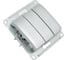 Механизм выключателя Systeme Electric (Schneider Electric) 3-кл. СП Glossa 10А IP20 сх. 1+1+1 10AX алюм. GSL000331 20 шт 13606480658362 2