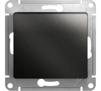 Кнопка нажимная Systeme Electric (Schneider Electric) Glossa Антрацит, сх.1, 10AX SE GSL000715 20 шт 13606485436446