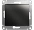 Кнопка нажимная Systeme Electric (Schneider Electric) Glossa Антрацит, сх.1, 10AX SE GSL000715 20 шт 13606485436446 1