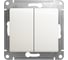 Механизм выключателя Systeme Electric (Schneider Electric) 2-кл. СП Glossa 10А IP20 сх. 5 10AX перламутр. GSL000651 20 шт 13606485436149 1