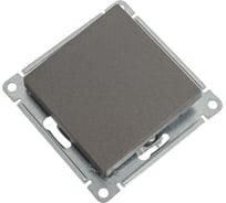 Кнопка нажимная Systeme Electric (Schneider Electric) AtlasDesign Мокко, сх.1, 10АХ, механизм SE ATN000615 5 шт 13606489702028