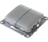 Механизм выключателя Systeme Electric (Schneider Electric) 2-кл. СП Glossa 10А IP20 сх. 5 10AX платина GSL001251 5 шт 53606481208885 2