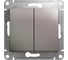 Механизм выключателя Systeme Electric (Schneider Electric) 2-кл. СП Glossa 10А IP20 сх. 5 10AX платина GSL001251 5 шт 53606481208885 3