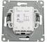 Выключатель 3-клавишный Systeme Electric (Schneider Electric) AtlasDesign Изумруд, сх.1+1+1, 10АХ, механизм SE ATN000831 5 шт 13606489702714 3
