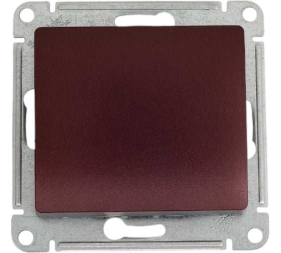 Механизм выключателя Systeme Electric (Schneider Electric) 1-кл. СП Glossa 10А IP20 сх. 1 10AX баклажан. GSL001111 10 шт 53606481208366 1