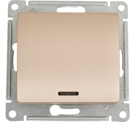 Механизм выключателя Systeme Electric (Schneider Electric) 1-кл. СП Glossa 10А IP20 сх. 1а 10AX титан GSL000413 20 шт 13606480658805
