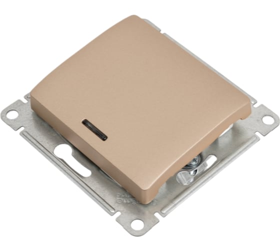 Механизм выключателя Systeme Electric (Schneider Electric) 1-кл. СП Glossa 10А IP20 сх. 1а 10AX титан GSL000413 20 шт 13606480658805