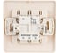 Выключатель 3-клавишный Systeme Electric (Schneider Electric) СП Blanca 10А IP20 сх. 1+1+1 250В беж. BLNVS100507 10 шт 13606489776012 3