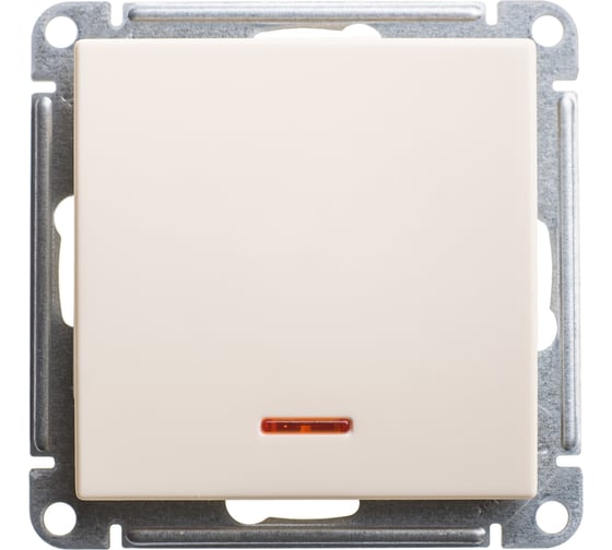 Выключатель 1-клавишный с подсветкой Systeme Electric (Schneider Electric) W59 10ах, механизм, слоновая кость VS610-157-2-86 10 шт 13606485438693