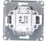 Механизм выключателя Systeme Electric (Schneider Electric) 2-кл. СП Glossa 10А 5ас подсветкой перламутр GSL000653 20 шт 13606485436163 3