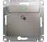 Механизм карточного выключателя Systeme Electric (Schneider Electric) Glossa,10ax, платина GSL001269 5 шт 53606481208946 1