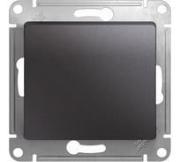Кнопка нажимная Systeme Electric (Schneider Electric) Glossa,сх.1, 10ax, механизм, графит GSL001315 5 шт 53606481209097