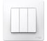 Выключатель 3-клавишный Systeme Electric (Schneider Electric) Blanca внутр Бел, 10А, 250B SE BLNVS100501 10 шт 13606481194388 2