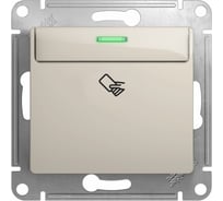 Механизм карточного выключателя Systeme Electric (Schneider Electric) Glossa,10ax, молочный GSL000969 20 шт 13606480982245