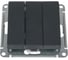 Выключатель 3-клавишный Systeme Electric Atlasdesign базальт, сх.1+1+1, 10ах, механизм ATN001431 5 шт 4690201024989 2
