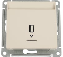 Выключатель карточный Systeme Electric Atlasdesign бежевый 10а, без задержки времени ATN000267 10 шт 13606489583719