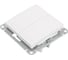 Механизм выключателя Systeme Electric (Schneider Electric) 2-кл. СП W59 10А IP20 10AX бел. VS510-252-1-86 10 шт 13606485438471 2