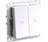 Выключатель жалюзи Systeme Electric Atlasdesign жемчуг, 2-кл. 10а, механизм ATN000419 5 шт 4690201021483 1