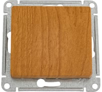 Кнопка нажимная Systeme Electric (Schneider Electric) Glossa, сх.1, 10ах, механизм, дерево дуб GSL000515 20 шт 13606480659352