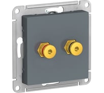 Аудиорозетка Systeme Electric (Schneider Electric) AtlasDesign Грифель двухместная SE ATN000787 10 шт 13606489702561