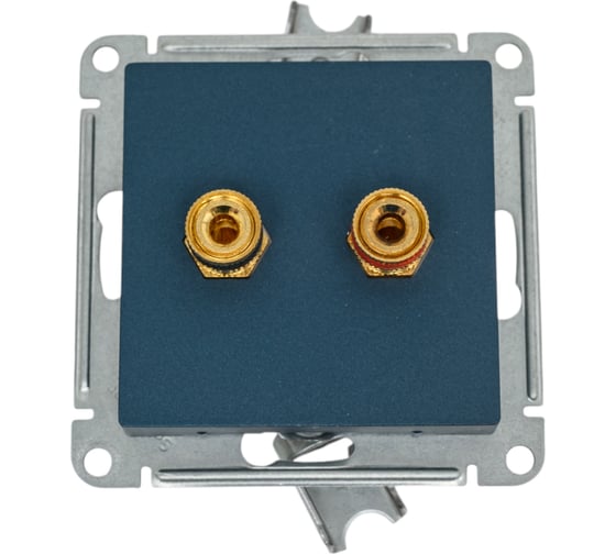 Аудиорозетка Systeme Electric (Schneider Electric) Atlasdesign двойная, изумруд ATN000887 5 шт 13606489702882 1