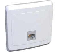 Розетка компьютерная Systeme Electric ( Schneider Electric) 1-м. СП RJ-45 Этюд бел. SchE KOMC-001B 10 шт 4607098940421
