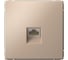 Розетка компьютерная Systeme Electric ArtGallery Песочный, RJ45, кат. 5е, механизм GAL001283 5 шт 4690201042440 1
