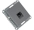 Розетка компьютерная Systeme Electric ( Schneider Electric) AtlasDesign Сталь, RJ45, механизм SE ATN000983 5 шт 13606489708730 2