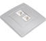Розетка двойная компьютерная Systeme Electric ( Schneider Electric) Blanca внутр алюминий RJ45 SE BLNIS045453 10 шт 13606481332957 2