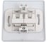 Розетка двойная компьютерная Systeme Electric ( Schneider Electric) Blanca внутр алюминий RJ45 SE BLNIS045453 10 шт 13606481332957 3