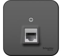 Розетка компьютерная Systeme Electric ( Schneider Electric) Blanca наруж Антрацит, RJ45, кат.5E SE BLNIA045006 12 шт 13606481197273