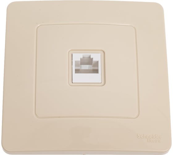 Розетка компьютерная Systeme Electric ( Schneider Electric) Blanca внутр Беж, RJ45, кат.5E SE BLNIS045007 10 шт 13606489775756 1