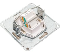 Розетка компьютерная Systeme Electric Atlasdesign песочный, rj45, кат 5е ATN001283 5 шт 13606485820078