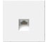 Розетка компьютерная Systeme Electric ArtGallery Лотос, RJ45, кат. 6A, механизм GAL001386 5 шт 4690201035794 1