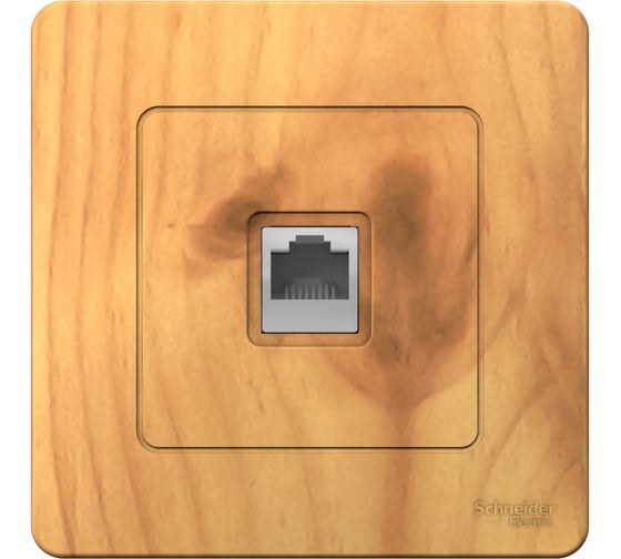 Розетка компьютерная Systeme Electric Blanca с/у ясень, rj45 BLNIS045005 10 шт 13606481195897 1