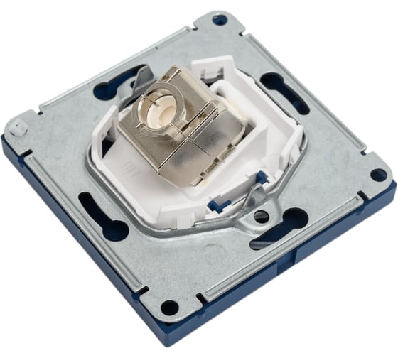 Розетка компьютерная Systeme Electric ArtGallery Аквамарин, RJ45, кат. 6A, механизм GAL001186 5 шт 4690201035756