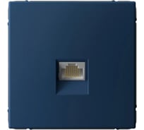 Розетка компьютерная Systeme Electric ArtGallery Аквамарин, RJ45, кат. 5е, механизм GAL001183 5 шт 4690201042419