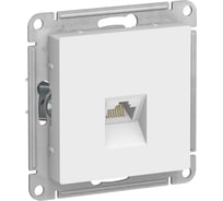 Розетка компьютерная Systeme Electric Atlasdesign лотос, rj45, кат. 5е, механизм ATN001383 5 шт 4690201025801