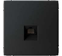Розетка компьютерная Systeme Electric ArtGallery карбон, RJ45, кат. 5е, механизм GAL001083 5 шт 4690201042396